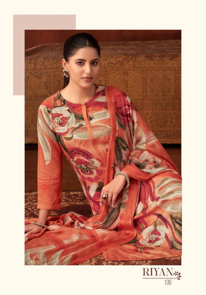 Riyan By Sahiba Staple Twill Digital Printed Dress Material Wholesale Shop In Surat